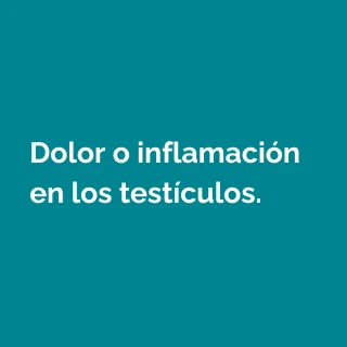 Dolor en los testículos síntoma para acudir con especialista en urología en México
